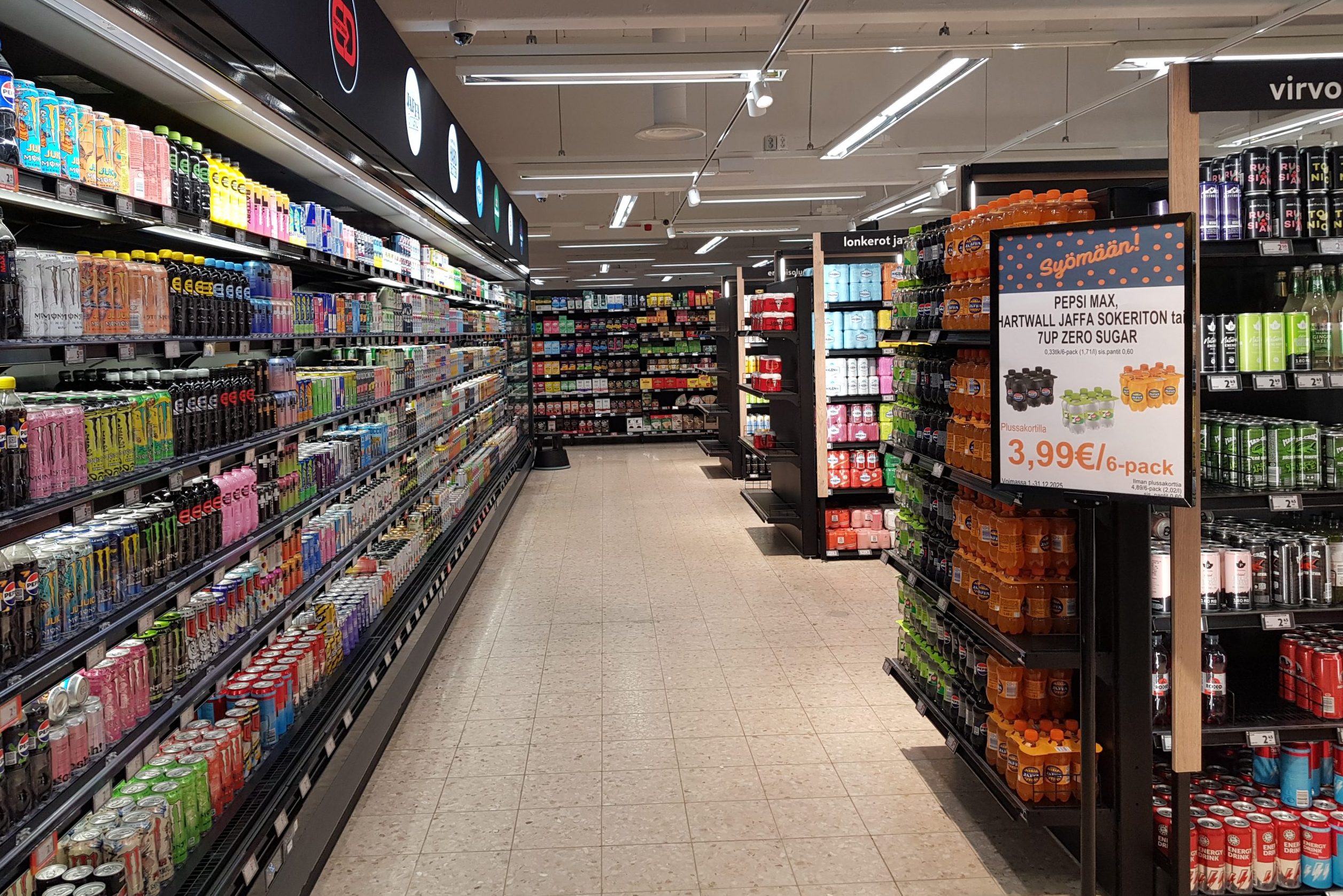K‑Supermarket Soukka uudistettuna Soukan ostoskeskuksessa