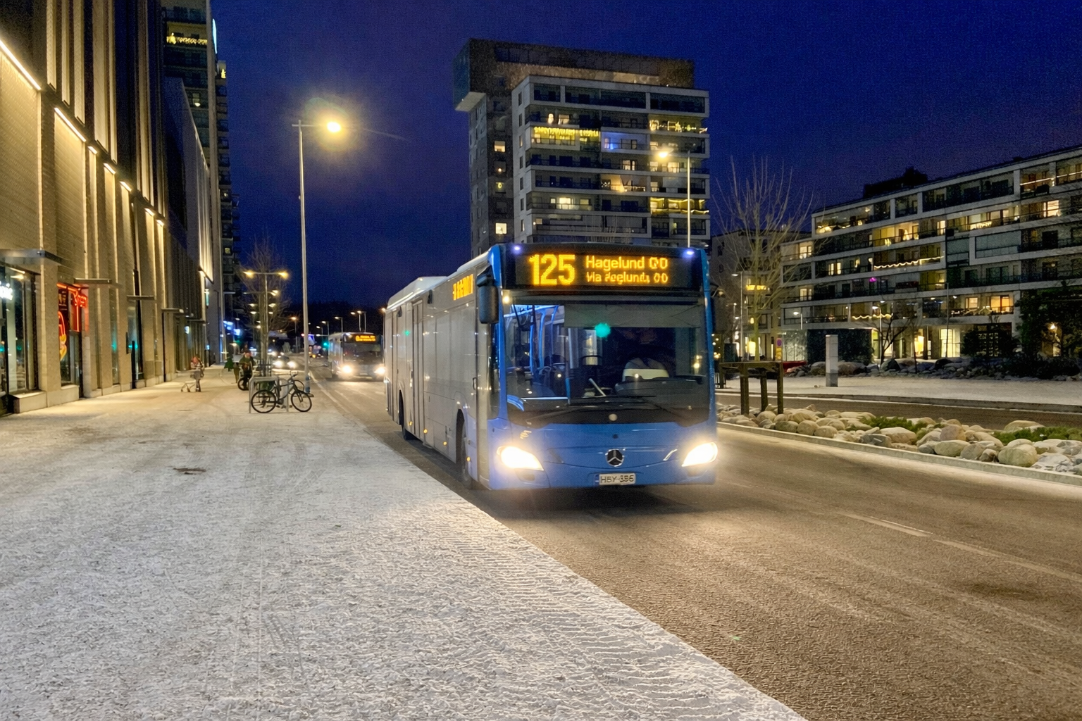 HSL:n poikkeusaikataulut näkyivät Espoossa 5.1.2026 – loppiaisliikenne jatkuu 6.1.2026 sunnuntaimallilla