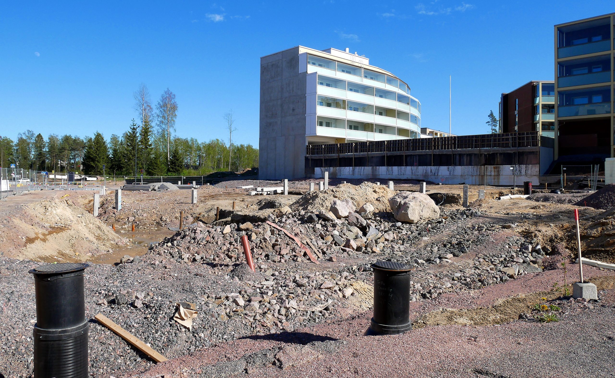 Saunalahden porapaalutus ja louhinta: Espoo julkaisi päätöksen meluilmoituksesta 20.2.2026