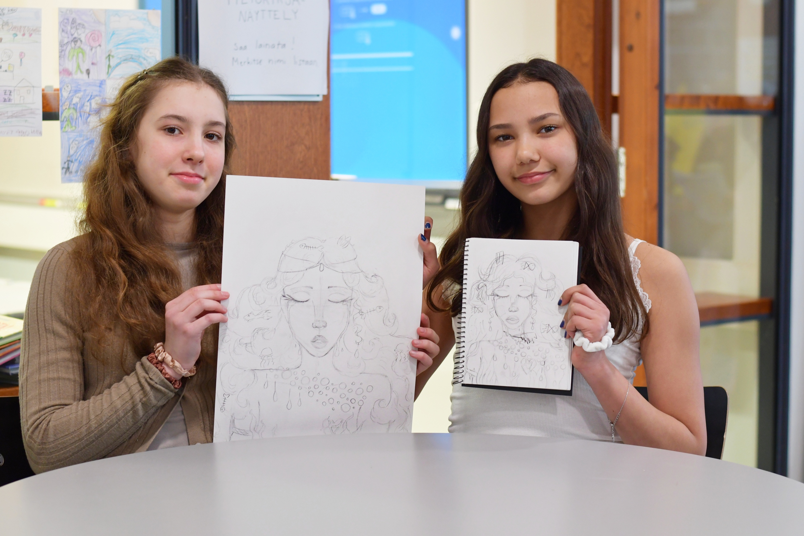 Mankkaanpuron koulussa pohdittiin Itämerta ja sen tilaa: ”Itämeri on meidän rakas meri, jota pitäisi suojella”