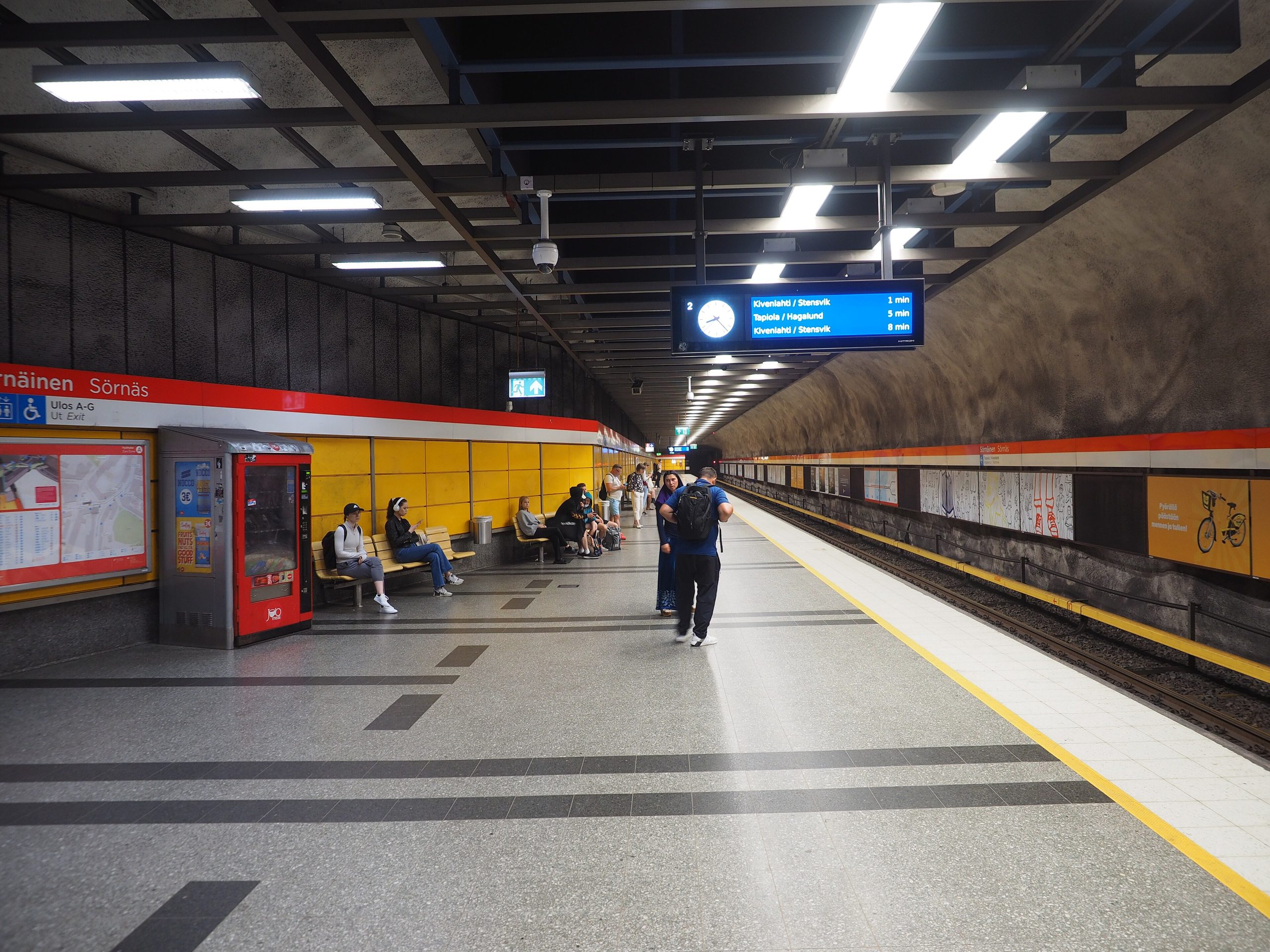 Sörnäisten puukotustutkinta koskettaa myös Espoon metromatkustajien arkea