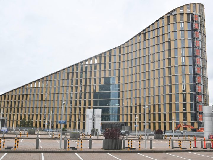 Suomen korkein puurakennus valmistui Keilaniemeen